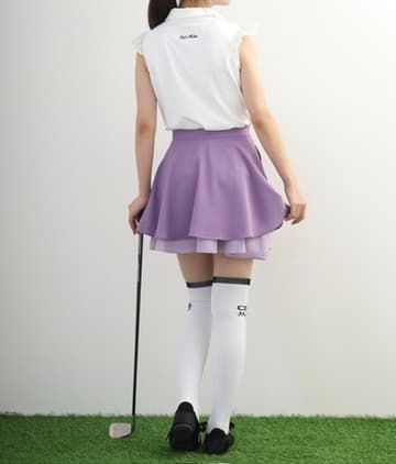 【Women's】Sheer Skipper Blouse Polo