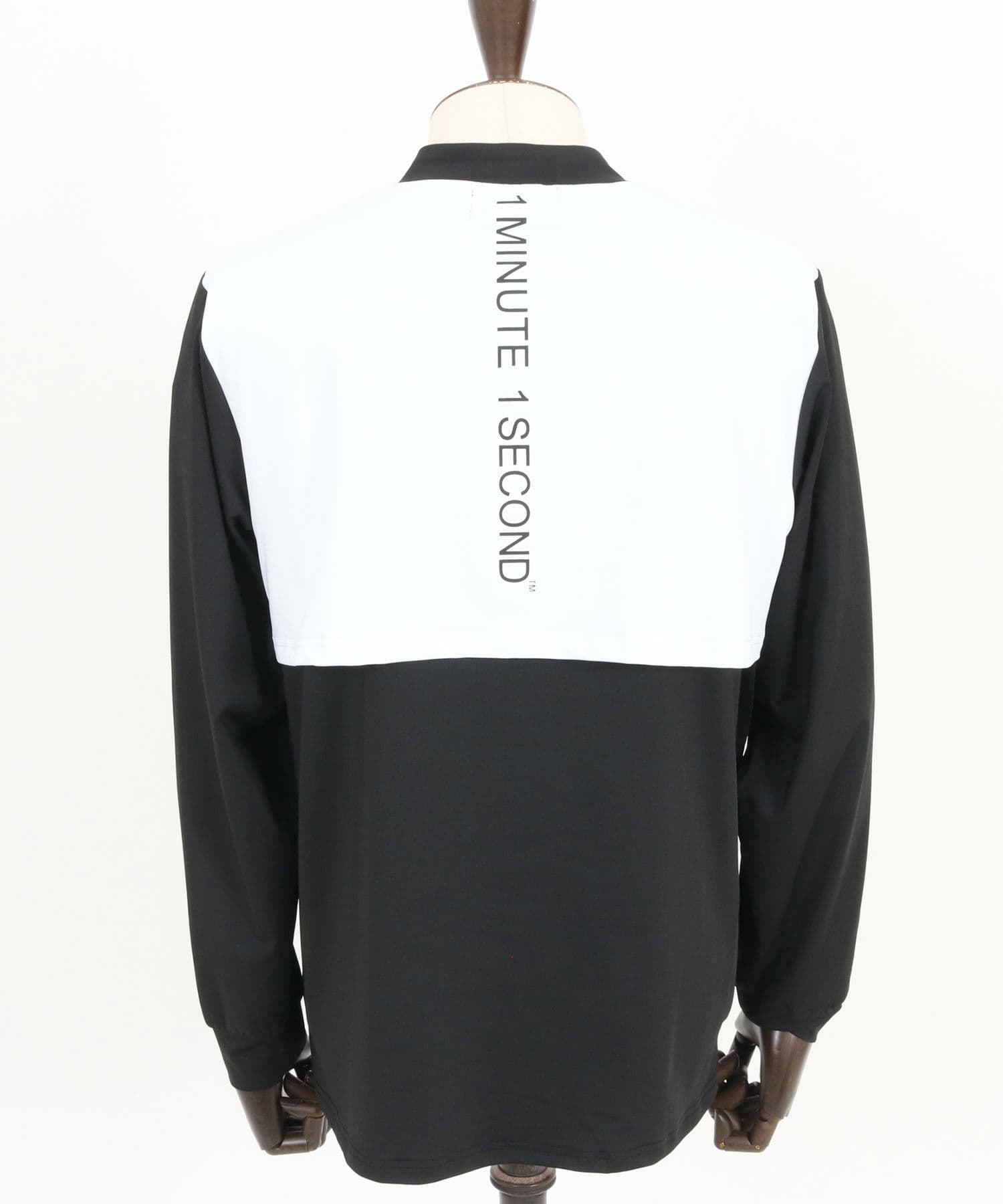 【Men's】ジップハイネックカットソー