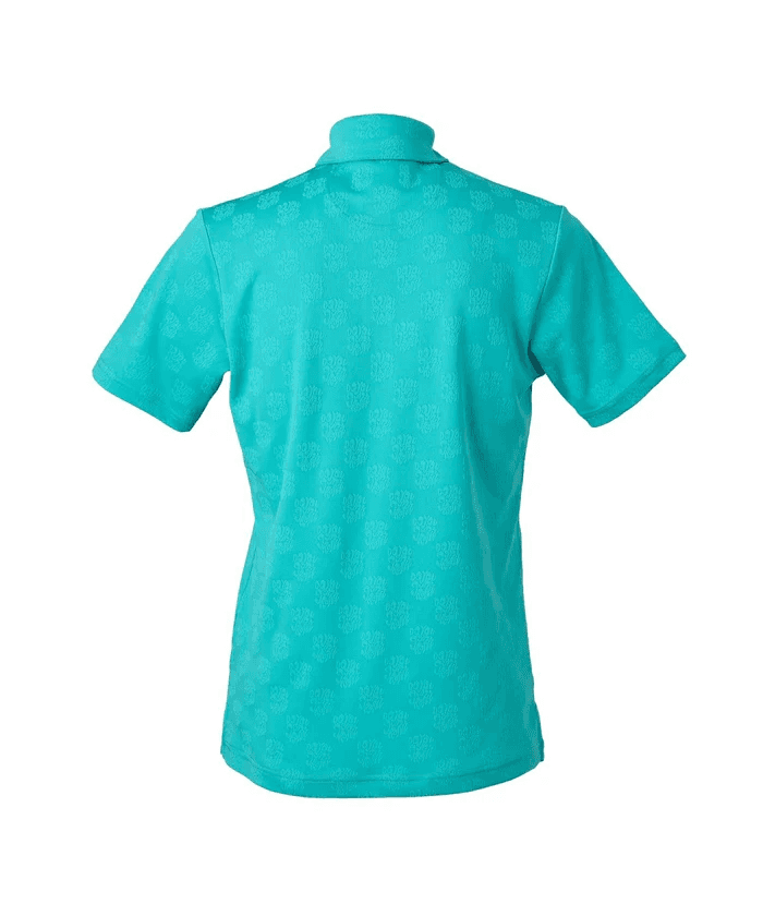【Men's】ロゴジャカードジャージー半袖シャツ