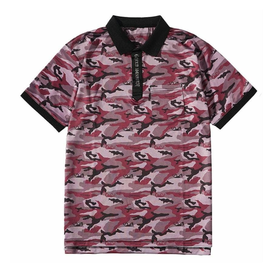 【Men's】アテラカモフラージュ メッシュポロ
