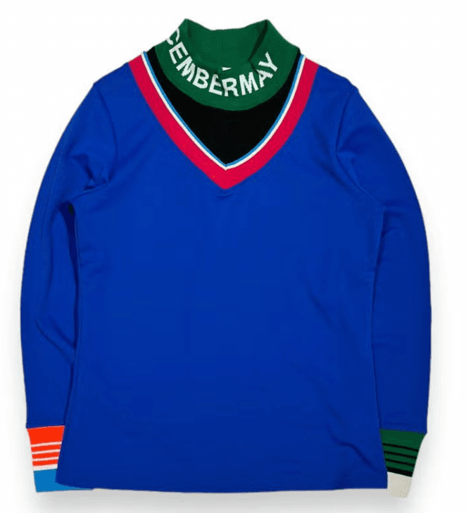 【Men's】レイヤードモックネック