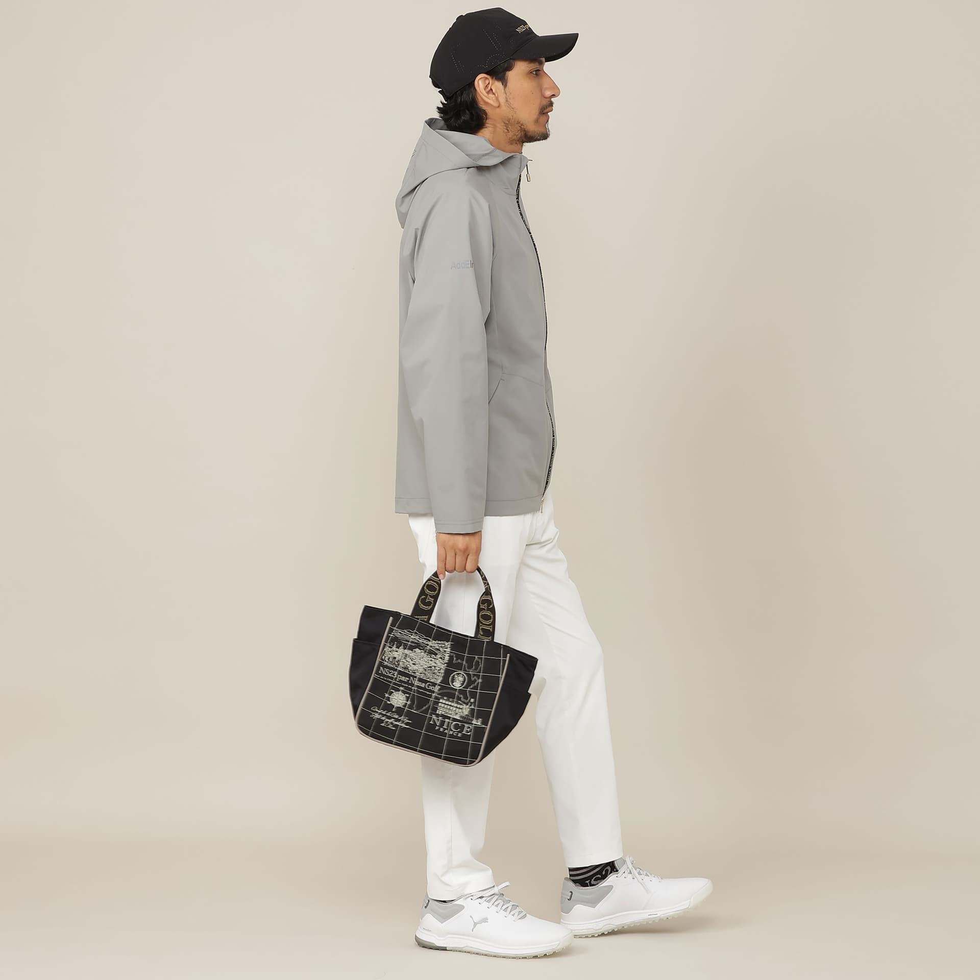 【Men's/伸縮性◎】AddElm ZIPパーカー
