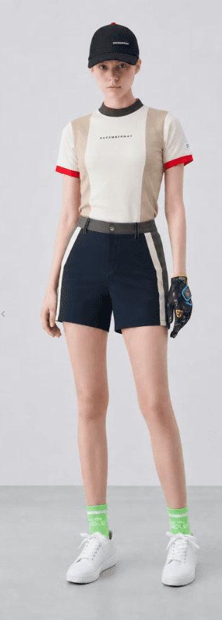 【Women's】バイカラーショートパンツ