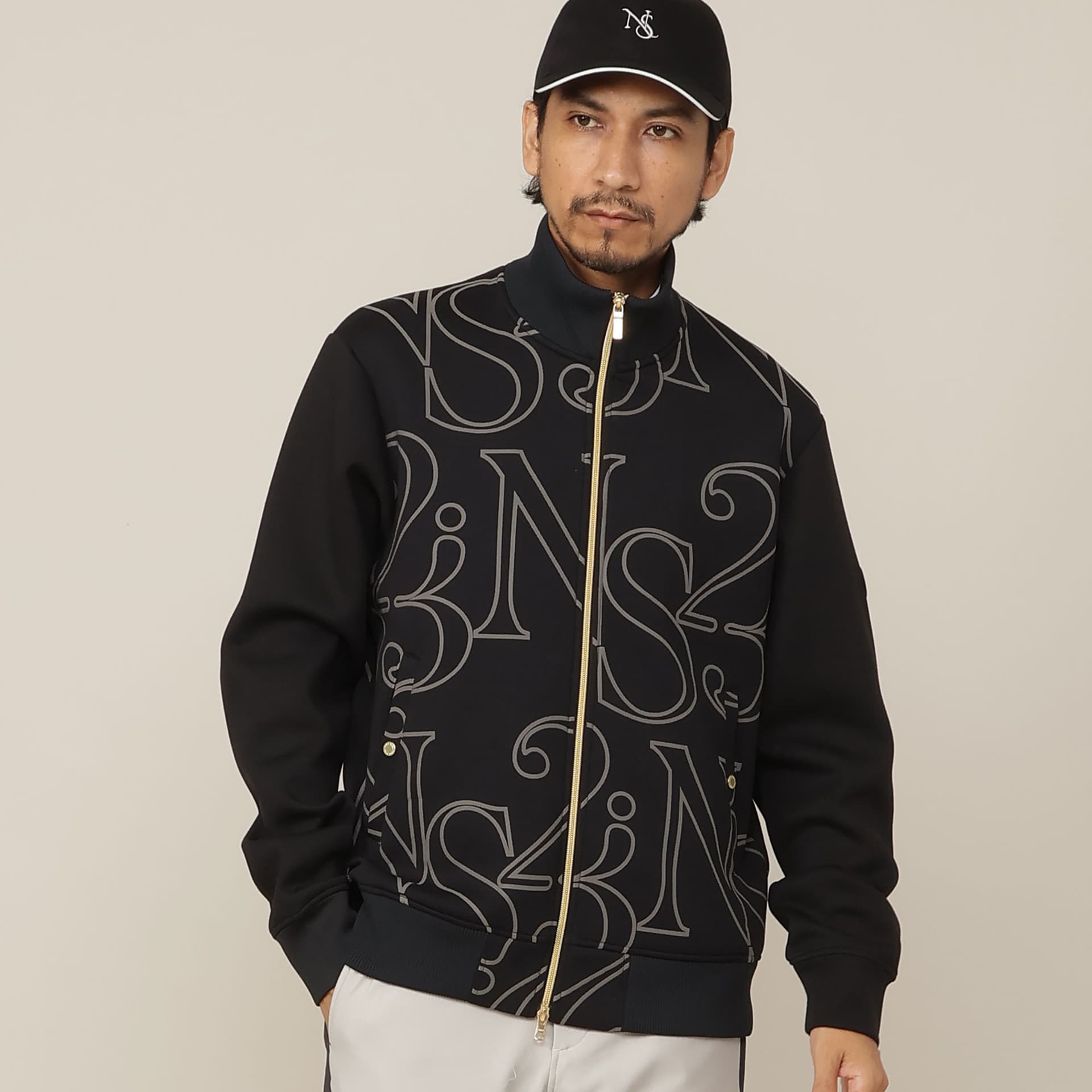 【Men's】NS23フロッキープリントジャージ