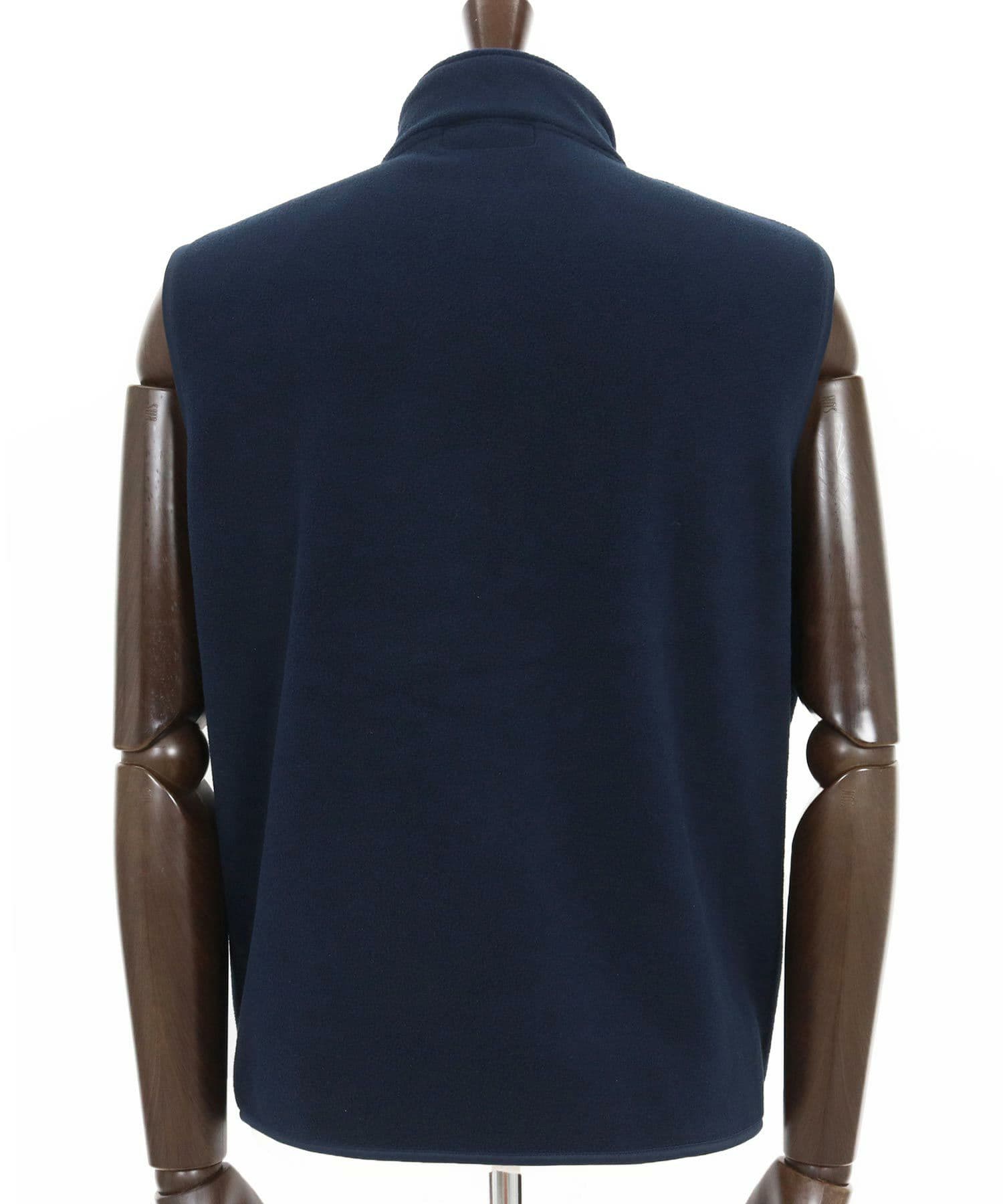 【Men's】フリースジップベスト