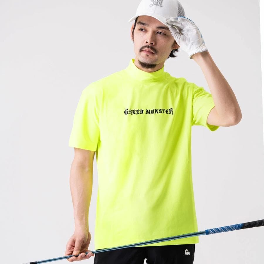 【Men's】ゲキリンアテラ ネオンカラーモックT