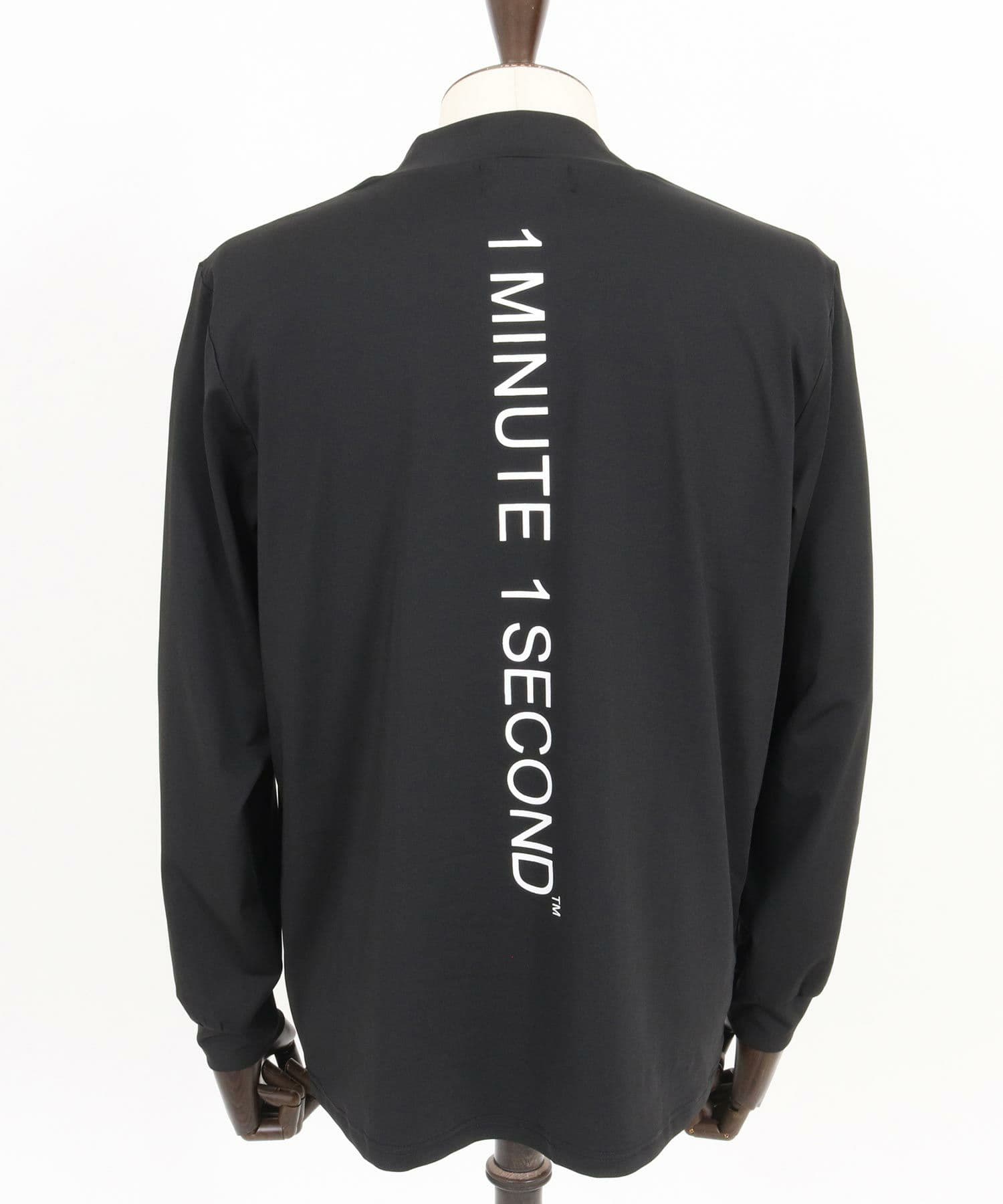 【Men's】長袖モックネックカットソー