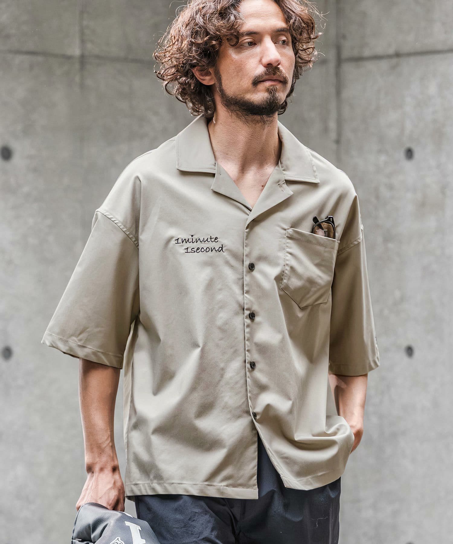 【Men's】オープンカラーシャツ