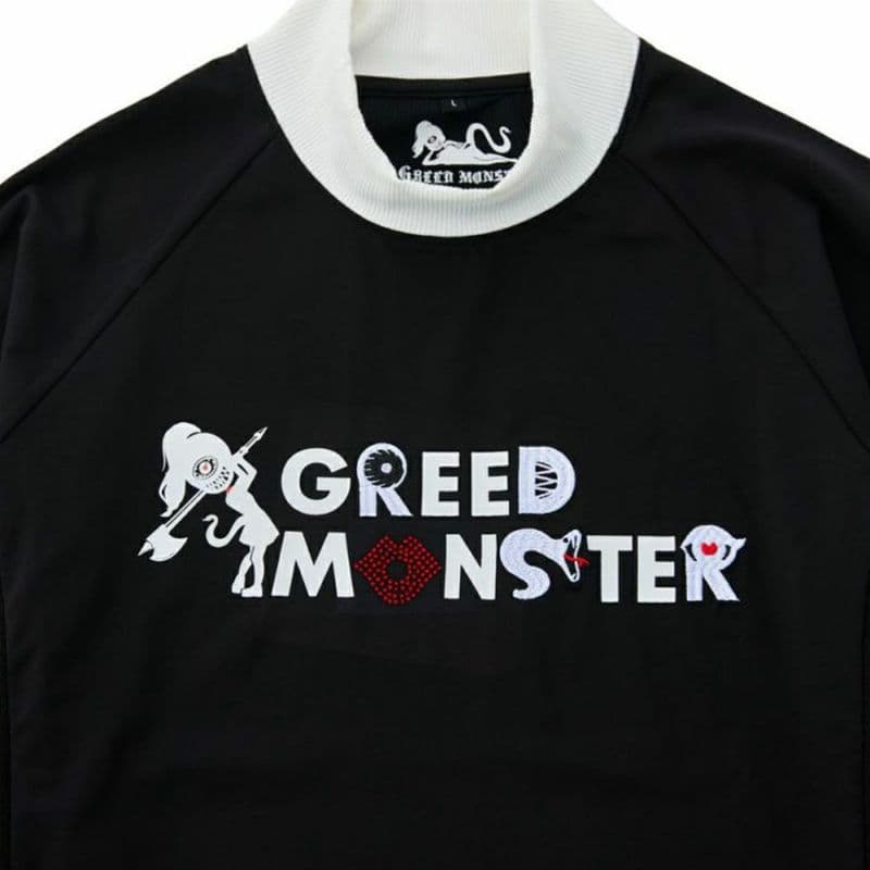 【Men's】マルチパターンロゴ モック長袖CU