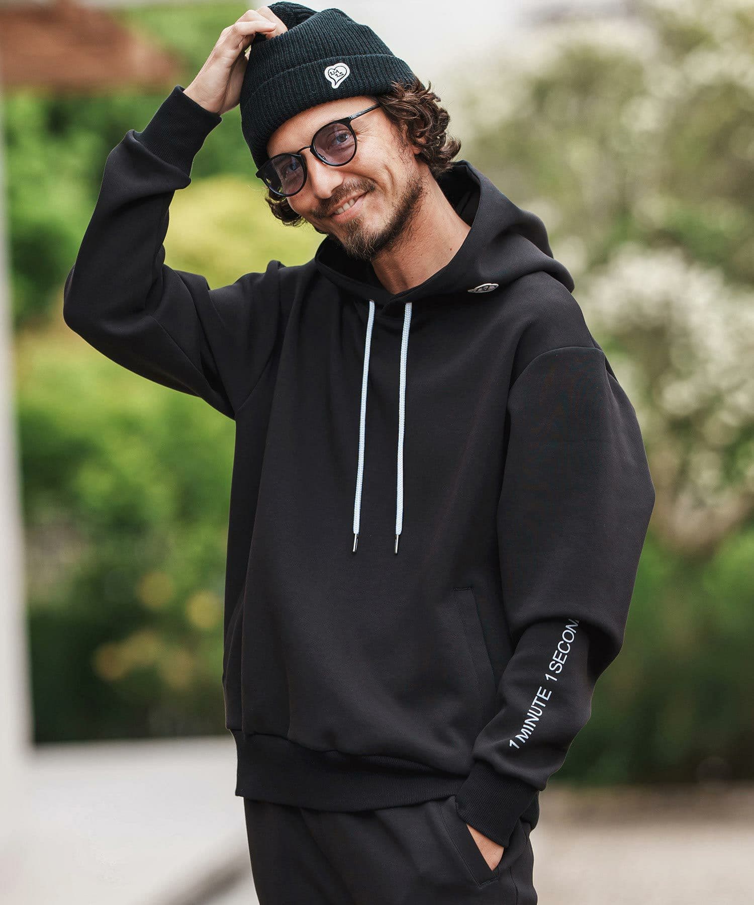 【Men's】ダンボールニットパーカー