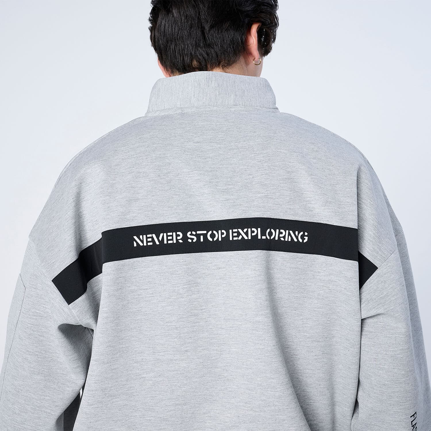 【Unisex】XP-AIR HALFZIP エアテンション® ハーフジップスウェット