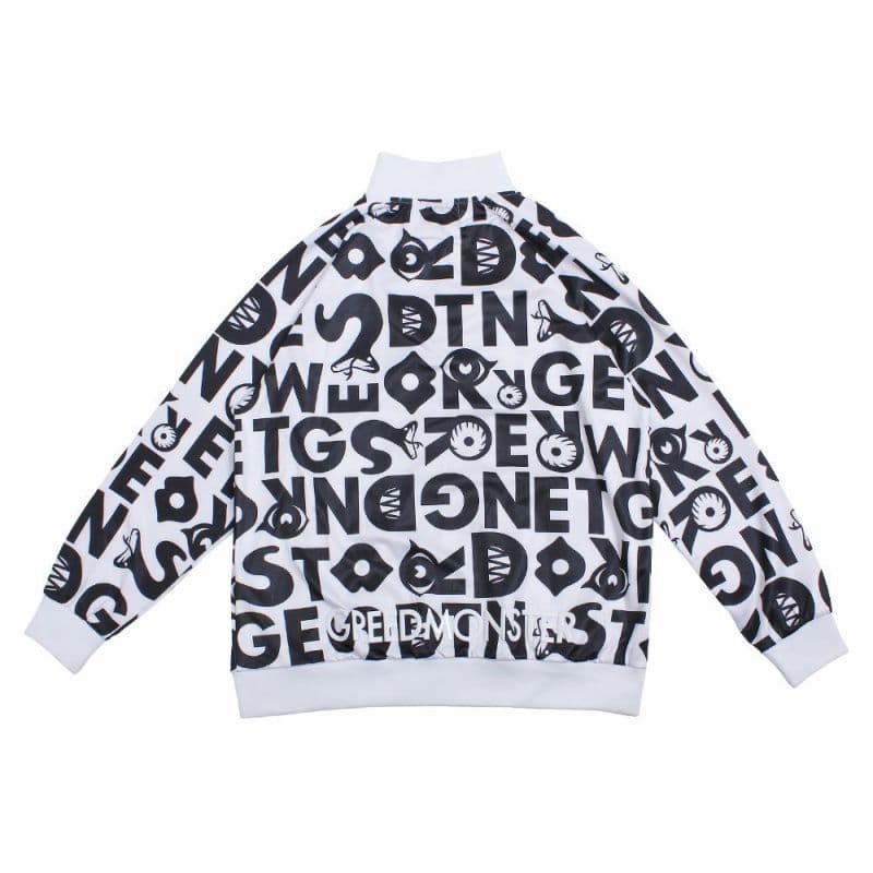 【Men's】総柄プリント トラックJK