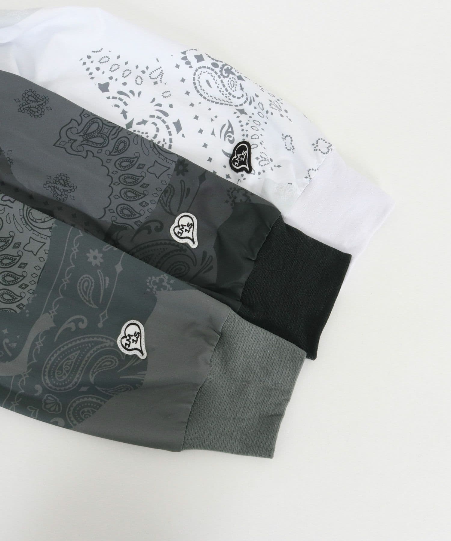 【Men's】カモフラージュペイズリー柄パーカー