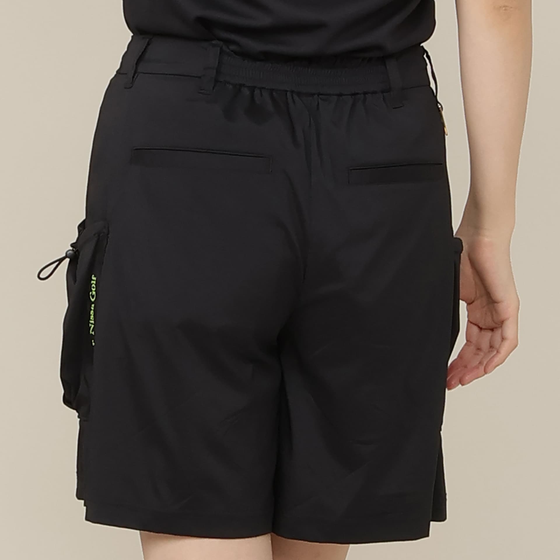 【Women's】【接触冷感/撥水性/セットアップ対応】軽量ストレッチハーフパンツ