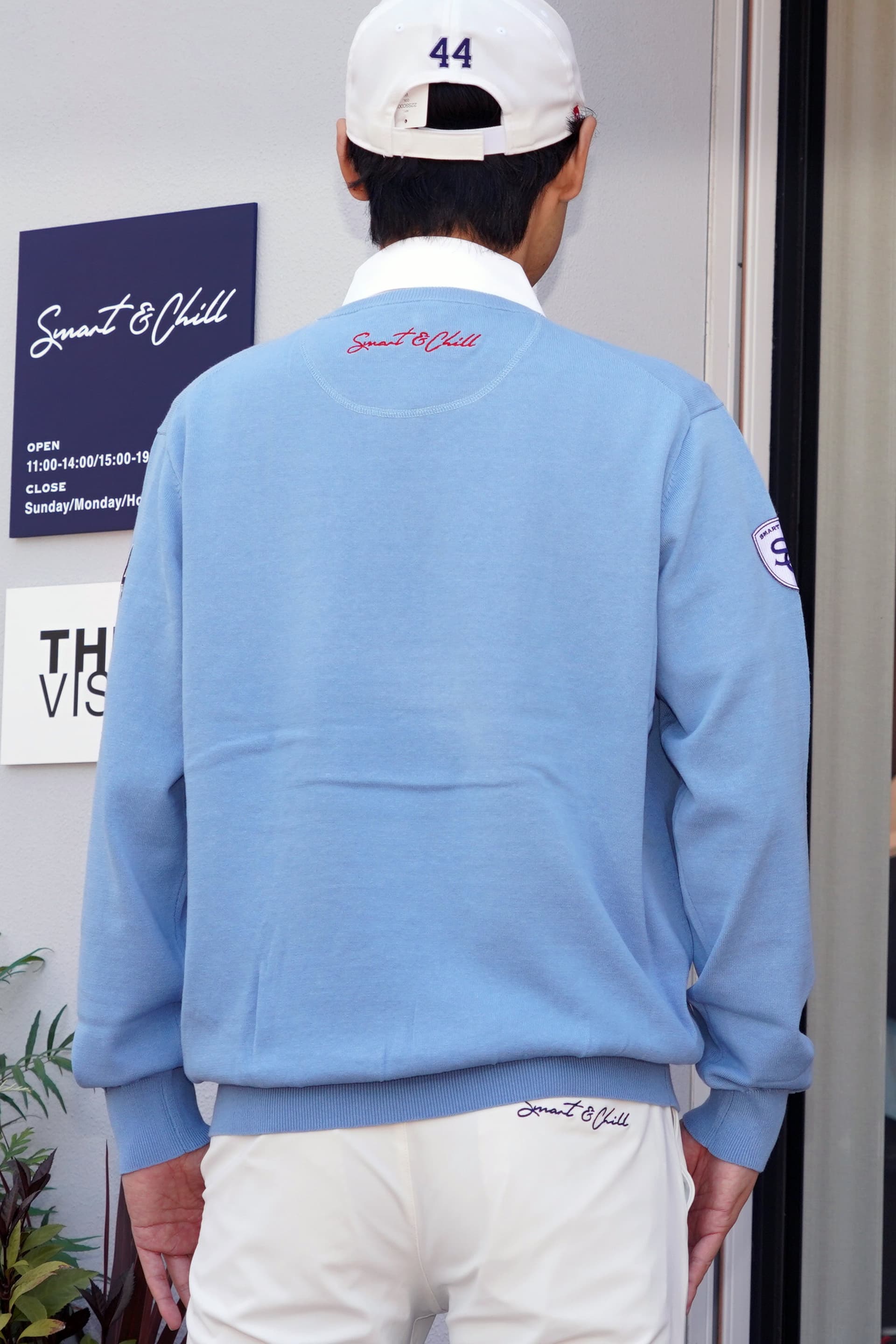 【Men's】ハイゲージコットンニット