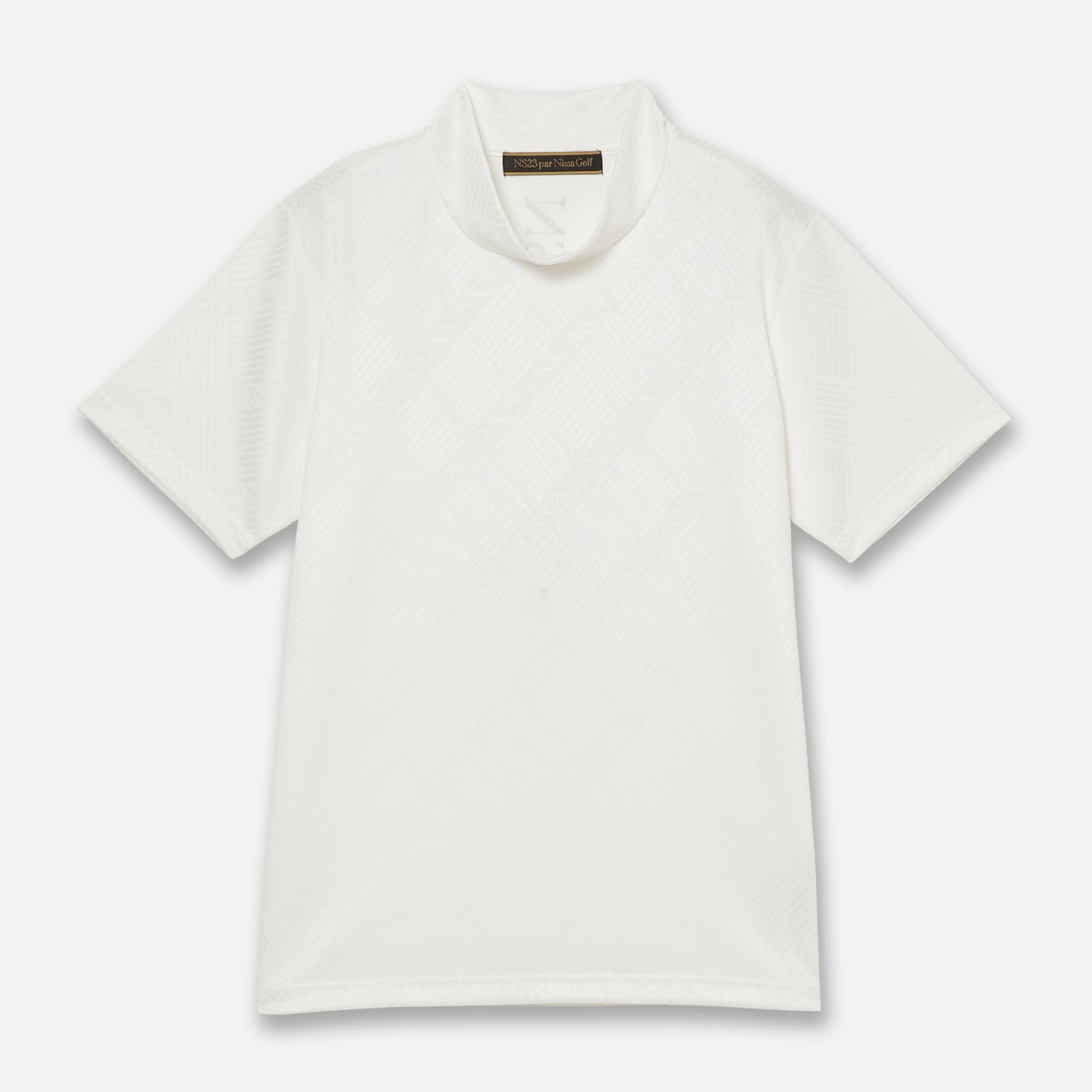 【Men's】ロゴジャカードモックネック
