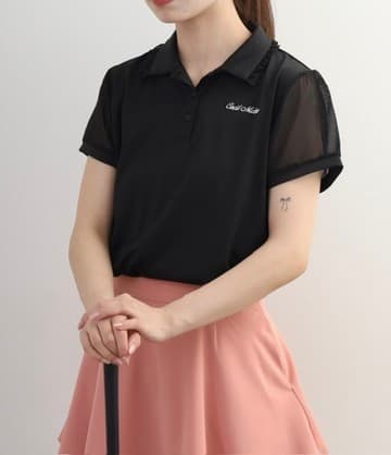 【Women's】Sheer Polo