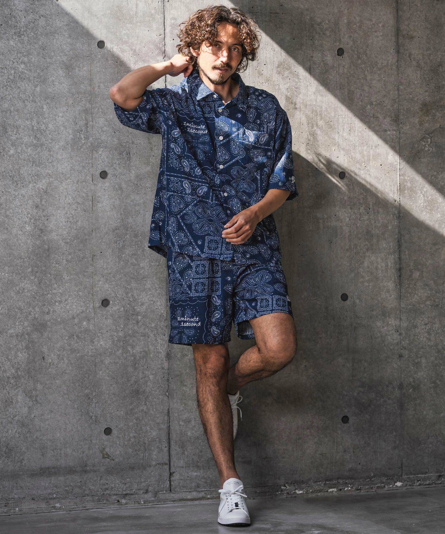 【Men's】バンダナ柄ショートパンツ