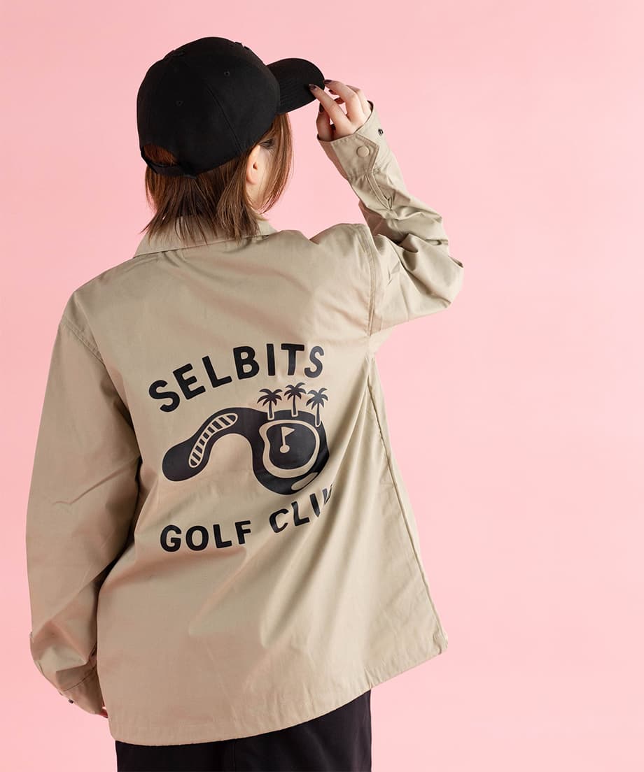 【Unisex】GOLF COURSE COACH JACKET