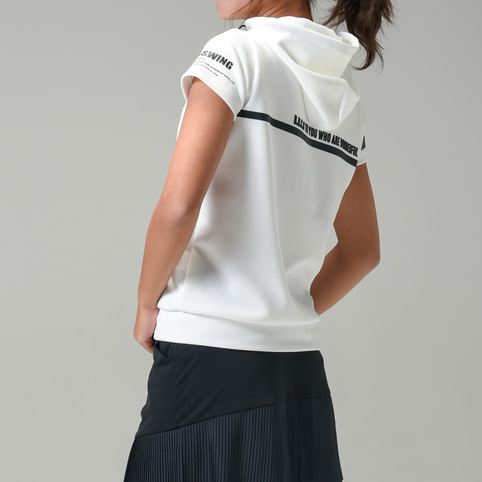 【Women's】半袖パーカー(2503)