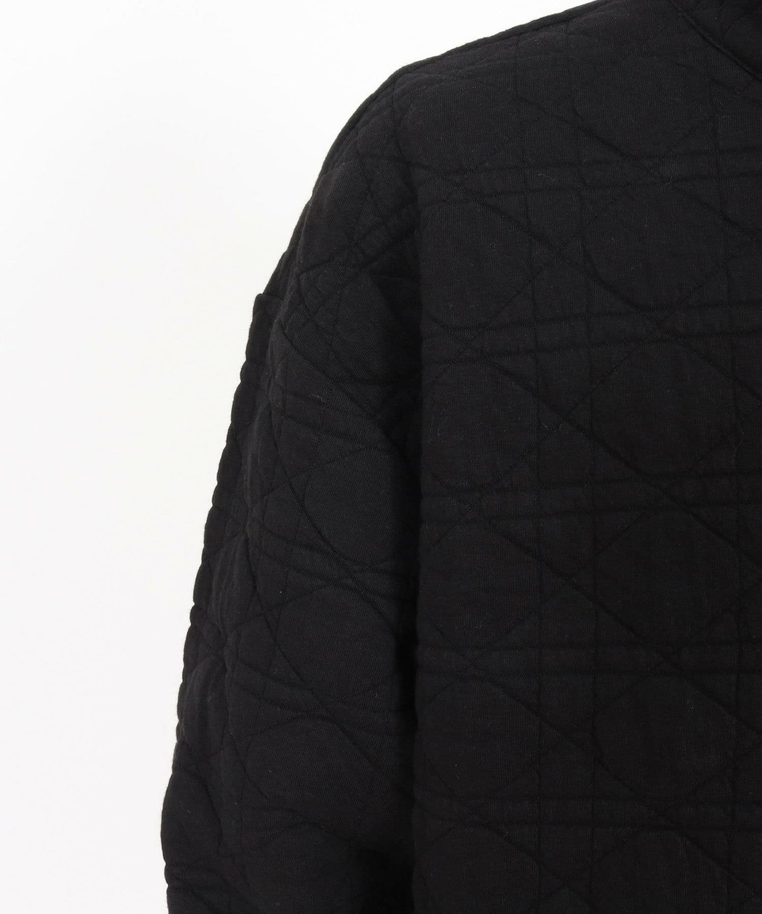 【Men's】キルティングハーフジッププルオーバー