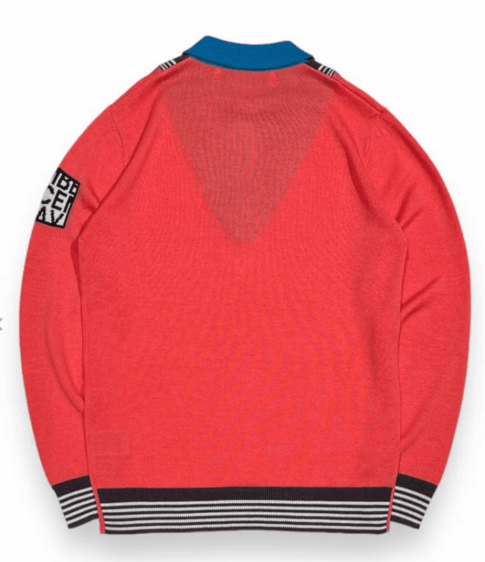 【Men's】レイヤードニット