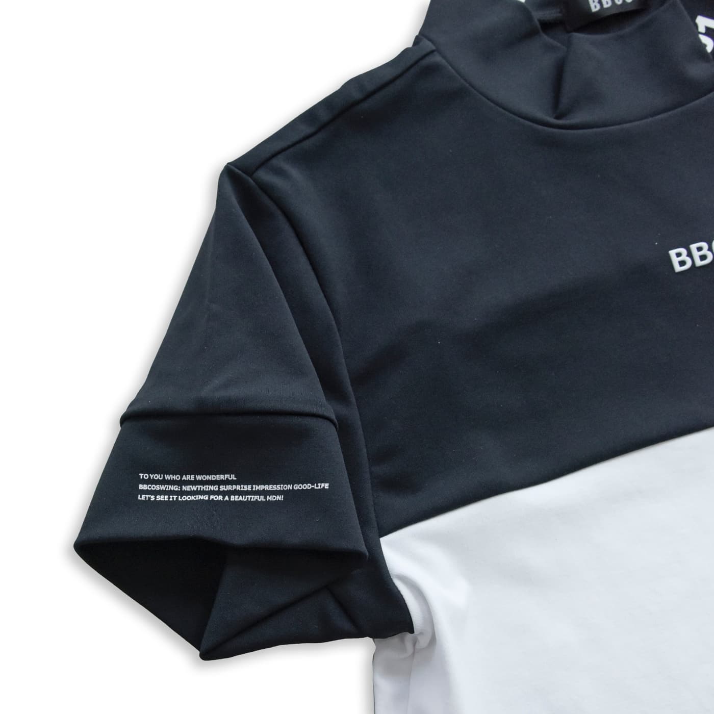 【Men's】半袖モックネック(2506)