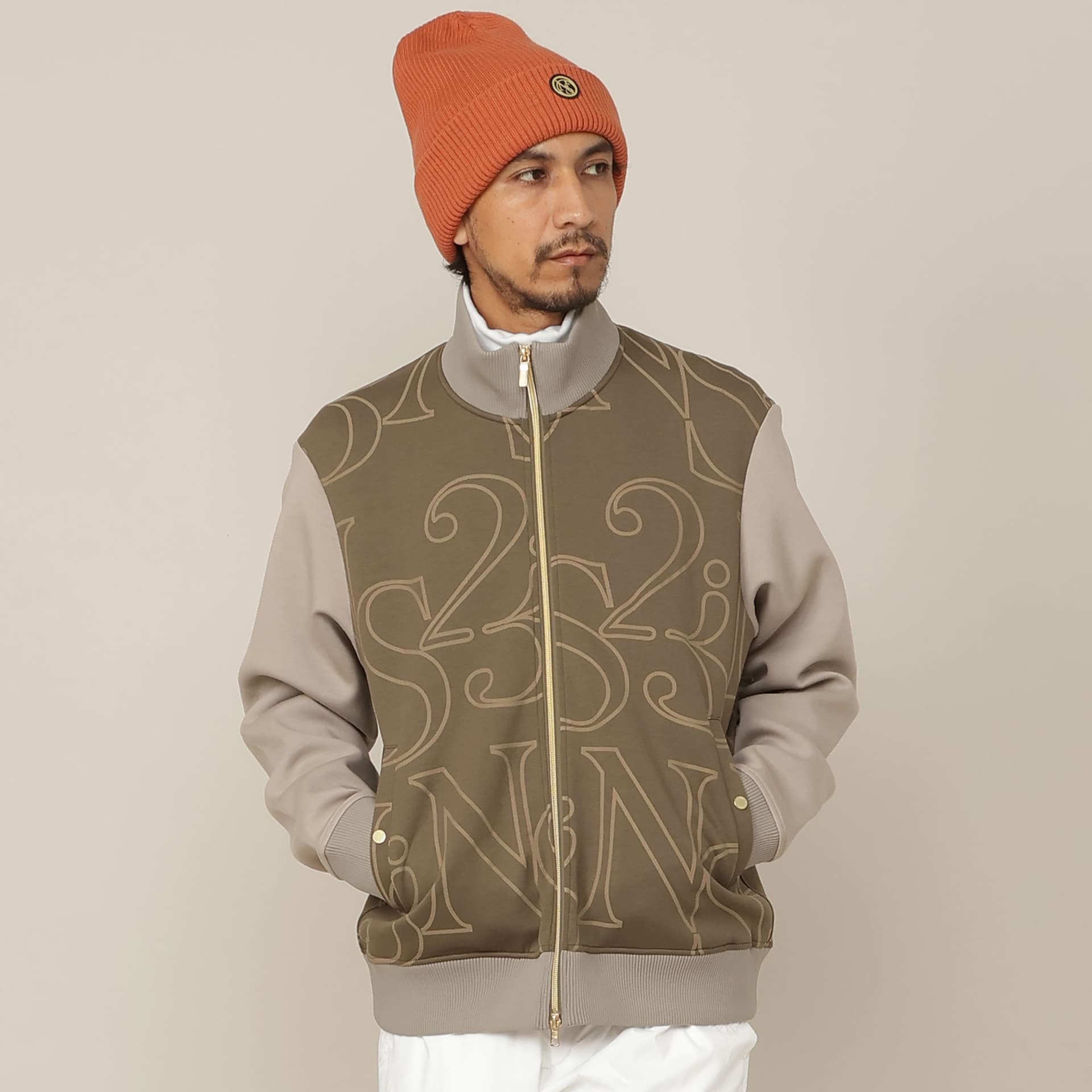 【Men's】NS23フロッキープリントジャージ