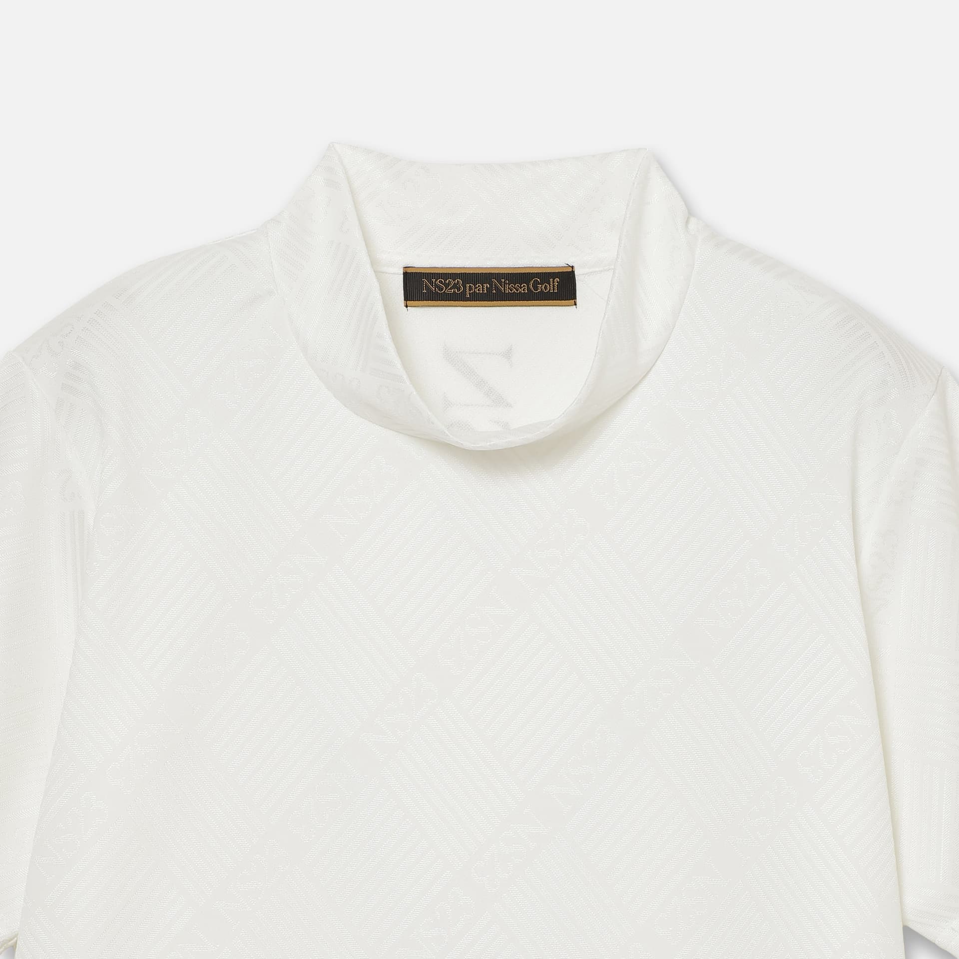 【Men's】ロゴジャカードモックネック