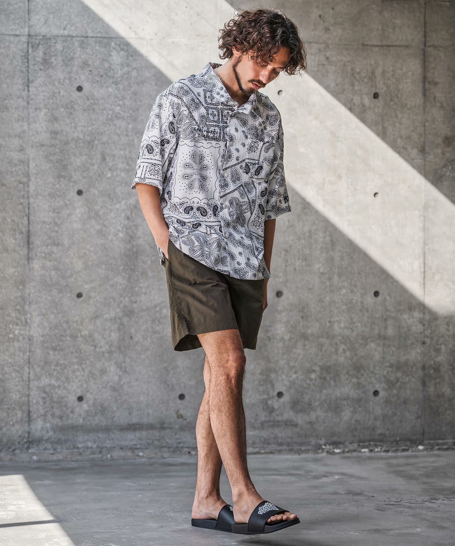 【Men's】バンダナ柄シャツ