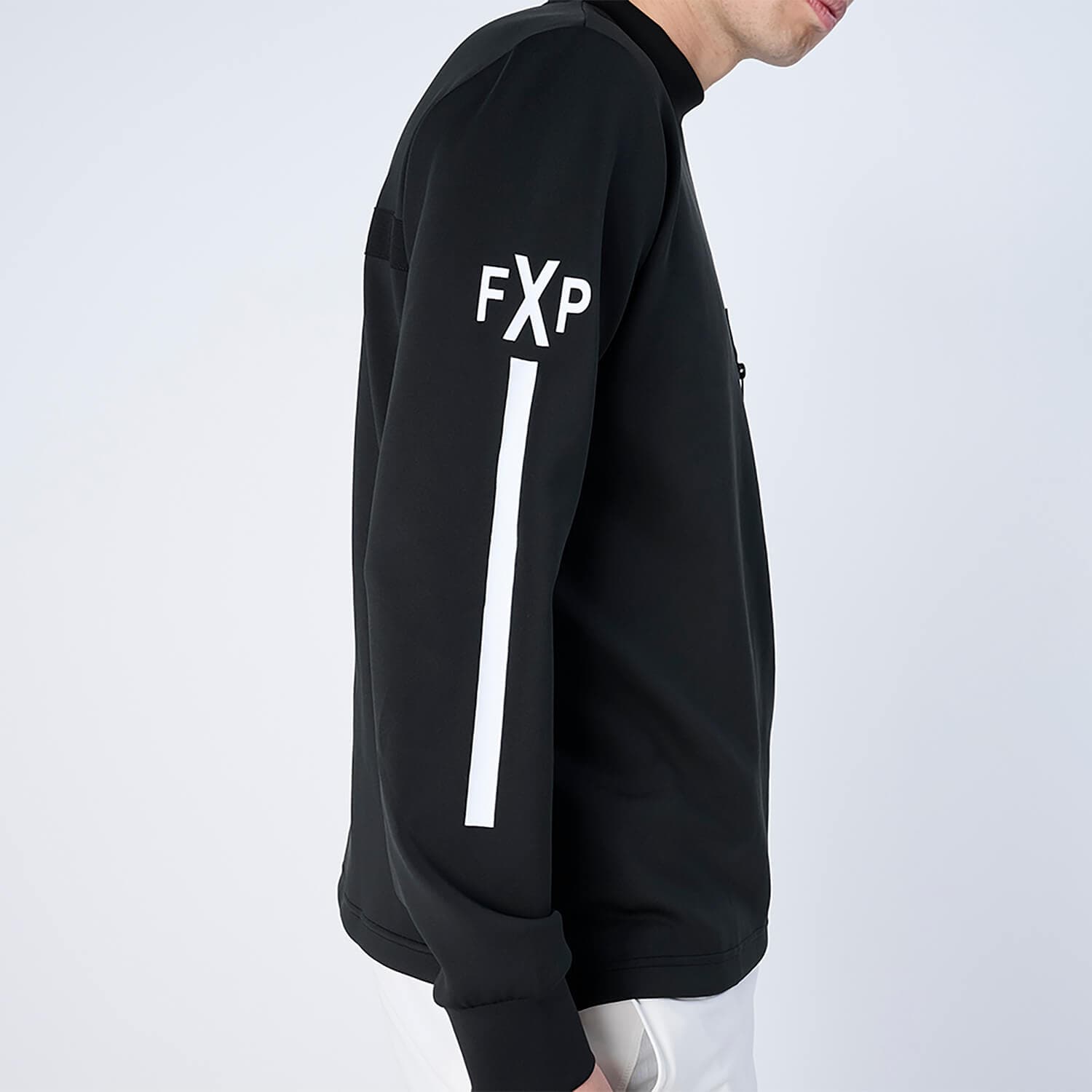 【Unisex】XLMK-PKT(ウルトラストレッチ モックネック ロングスリーブシャツ)
