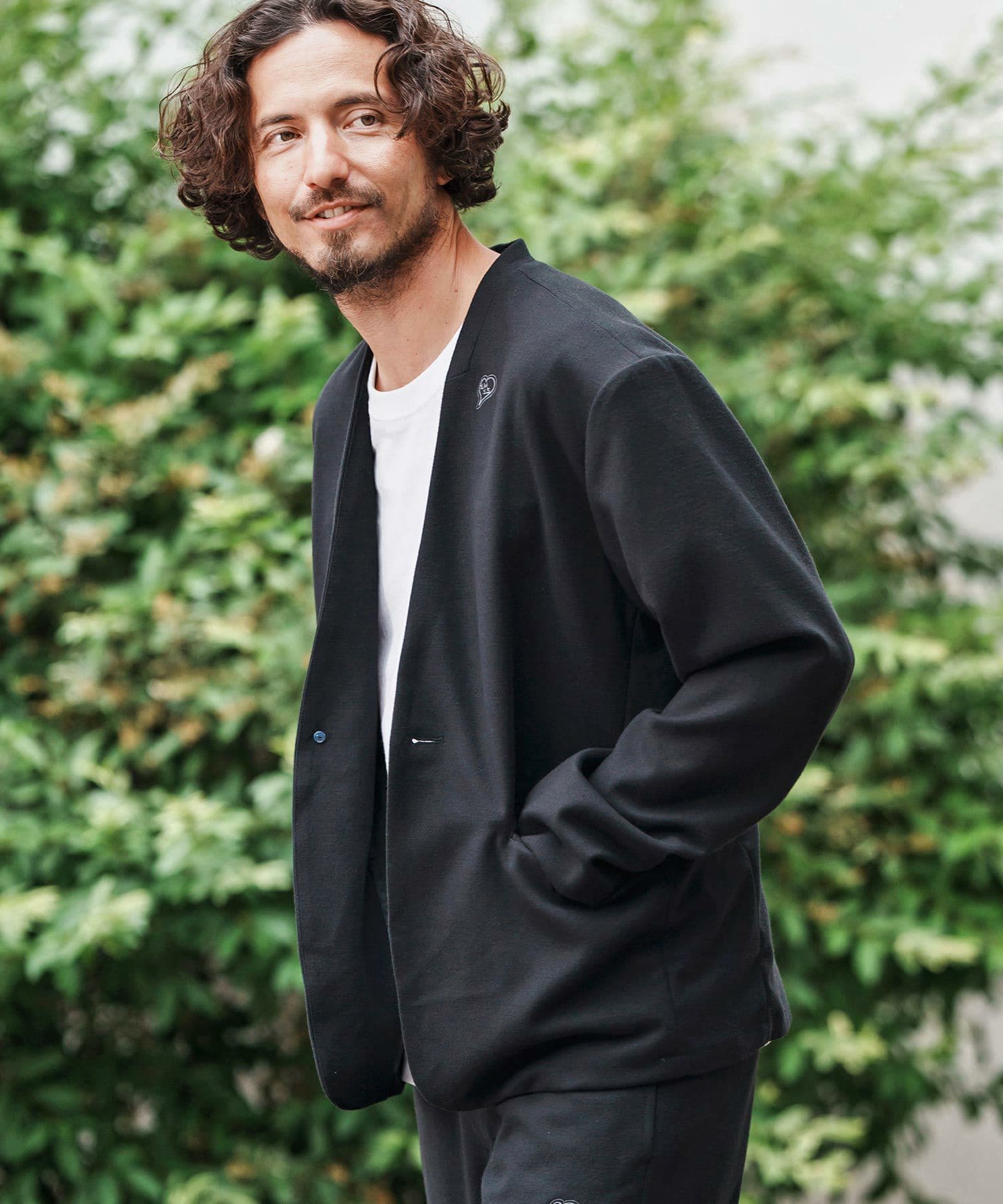 【Men's】ノーカラージャケット
