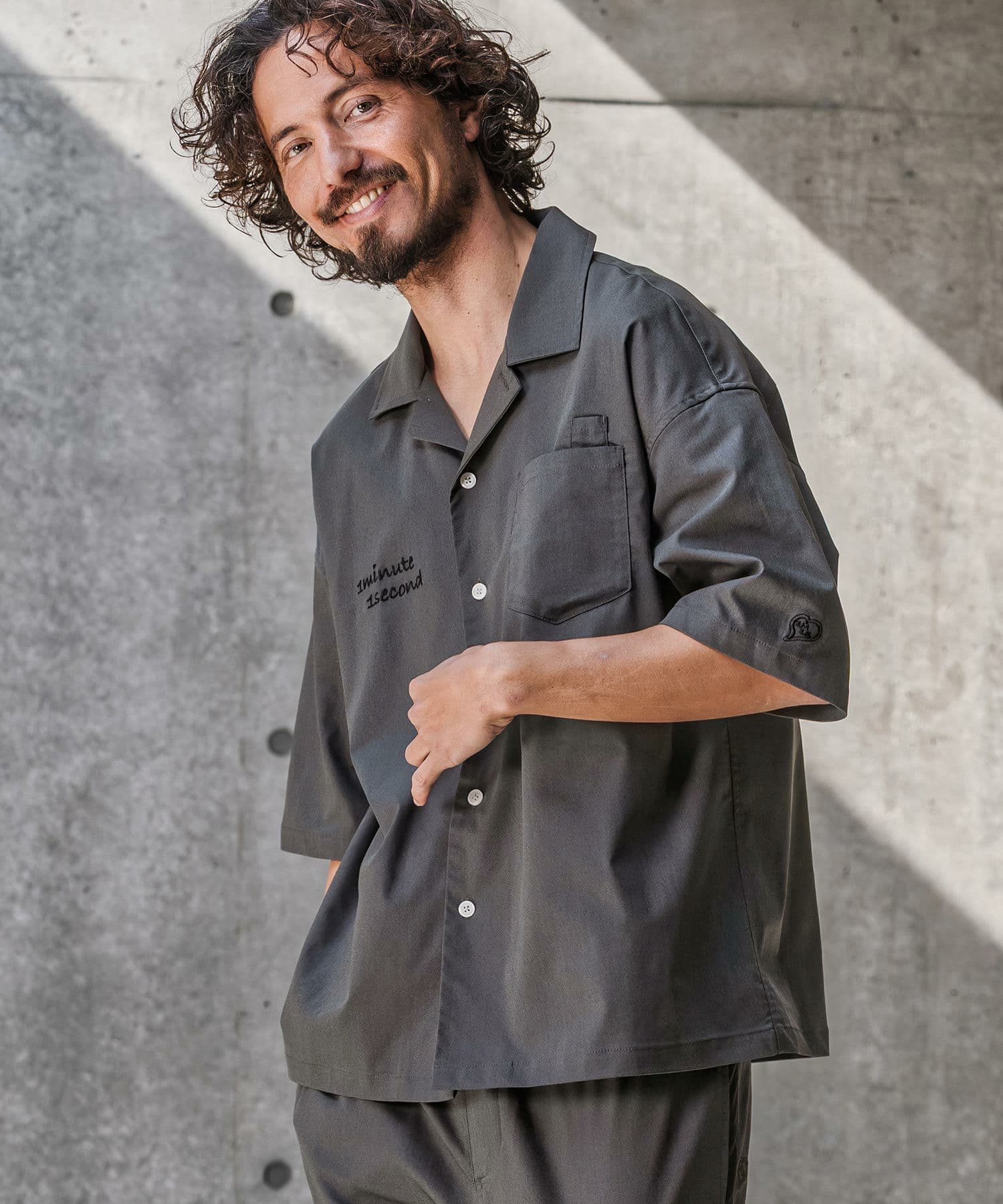 【Men's】オープンカラーシャツ