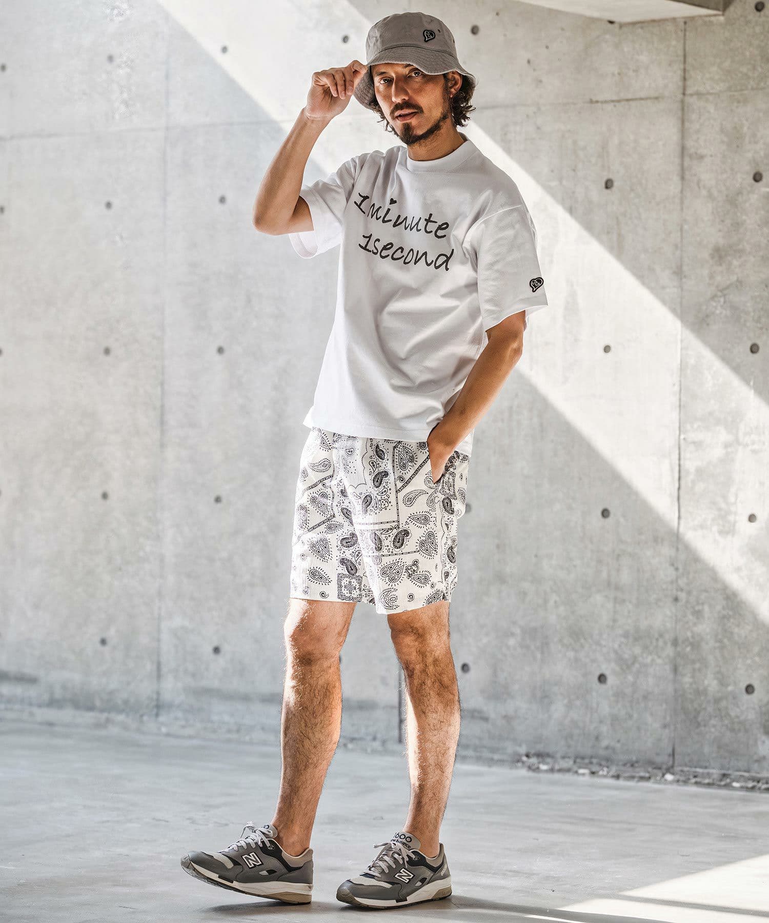 【Men's】バンダナ柄ショートパンツ