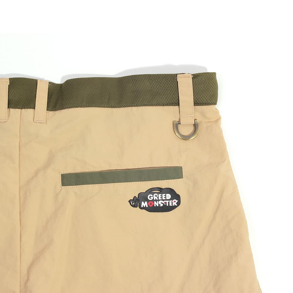 【Men's】カラーポケット ハーフパンツ