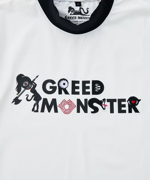 【Men's】マルチパターンロゴ モックT