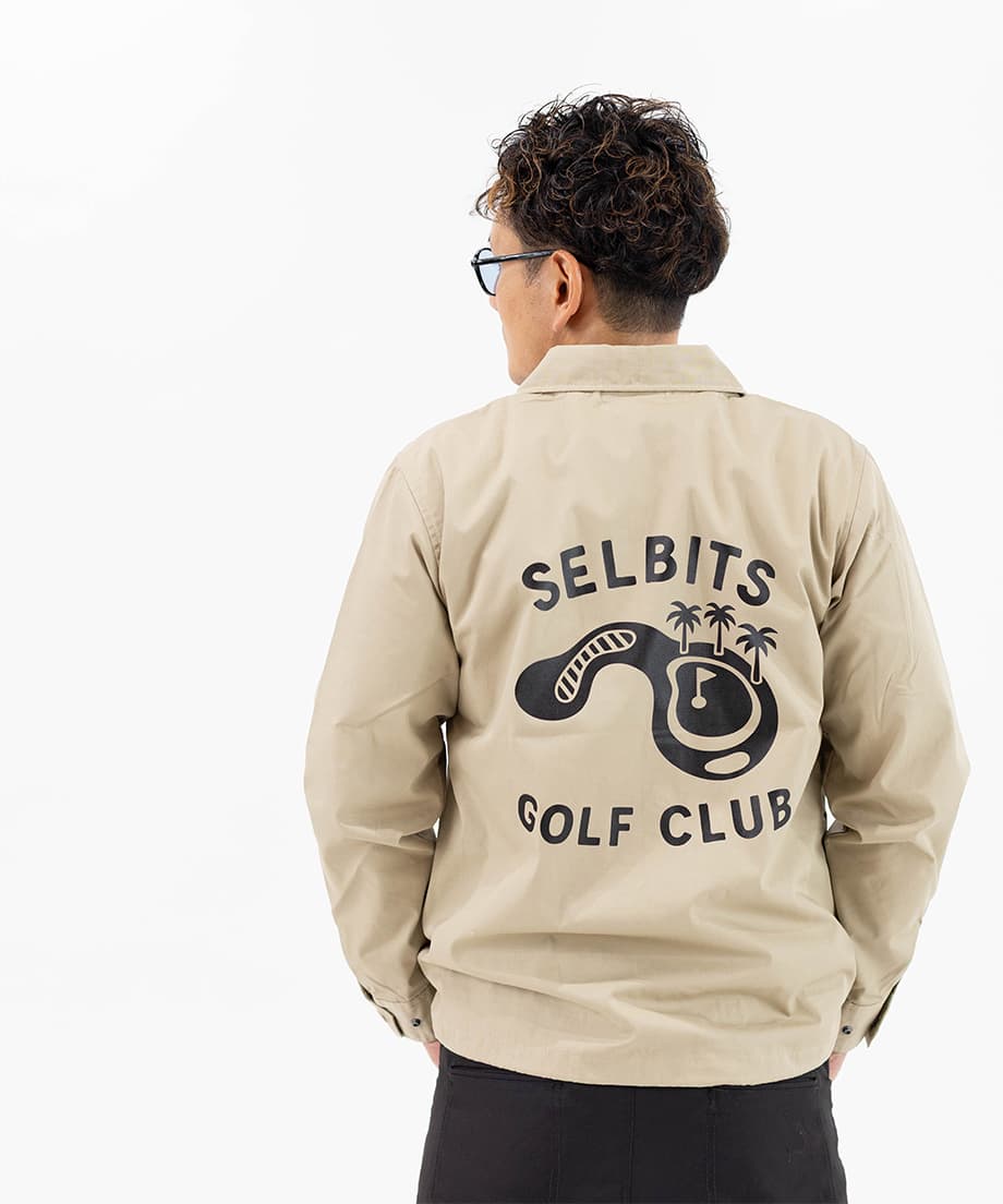 【Unisex】GOLF COURSE COACH JACKET