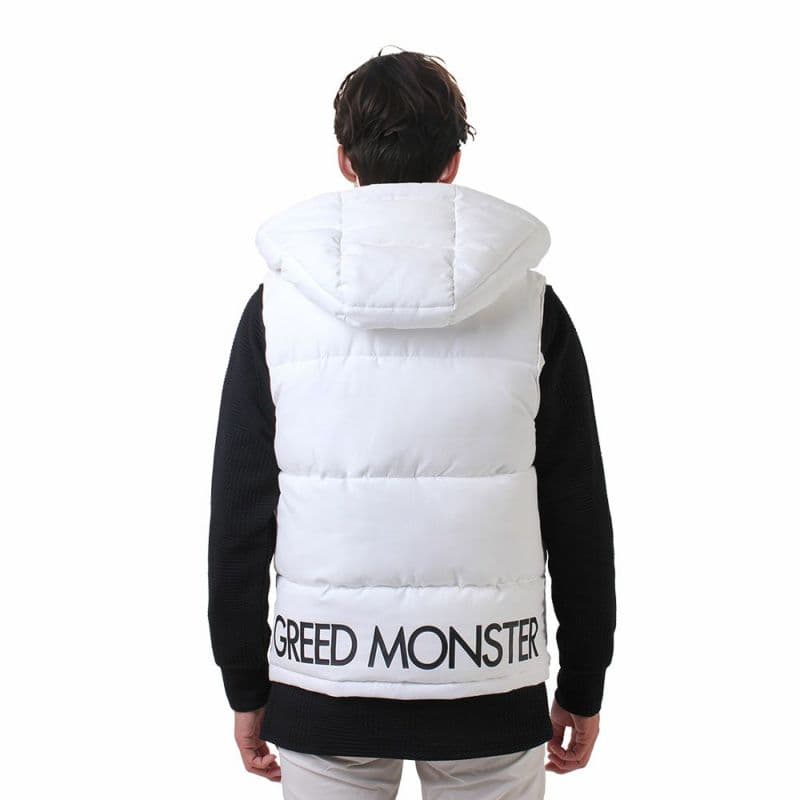 【Men's】ビッグファスナー中綿ベスト