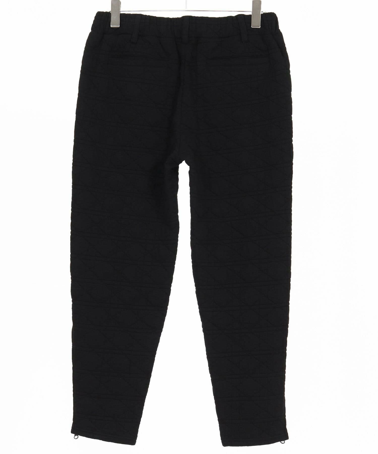 【Men's】キルティングサイドジップパンツ