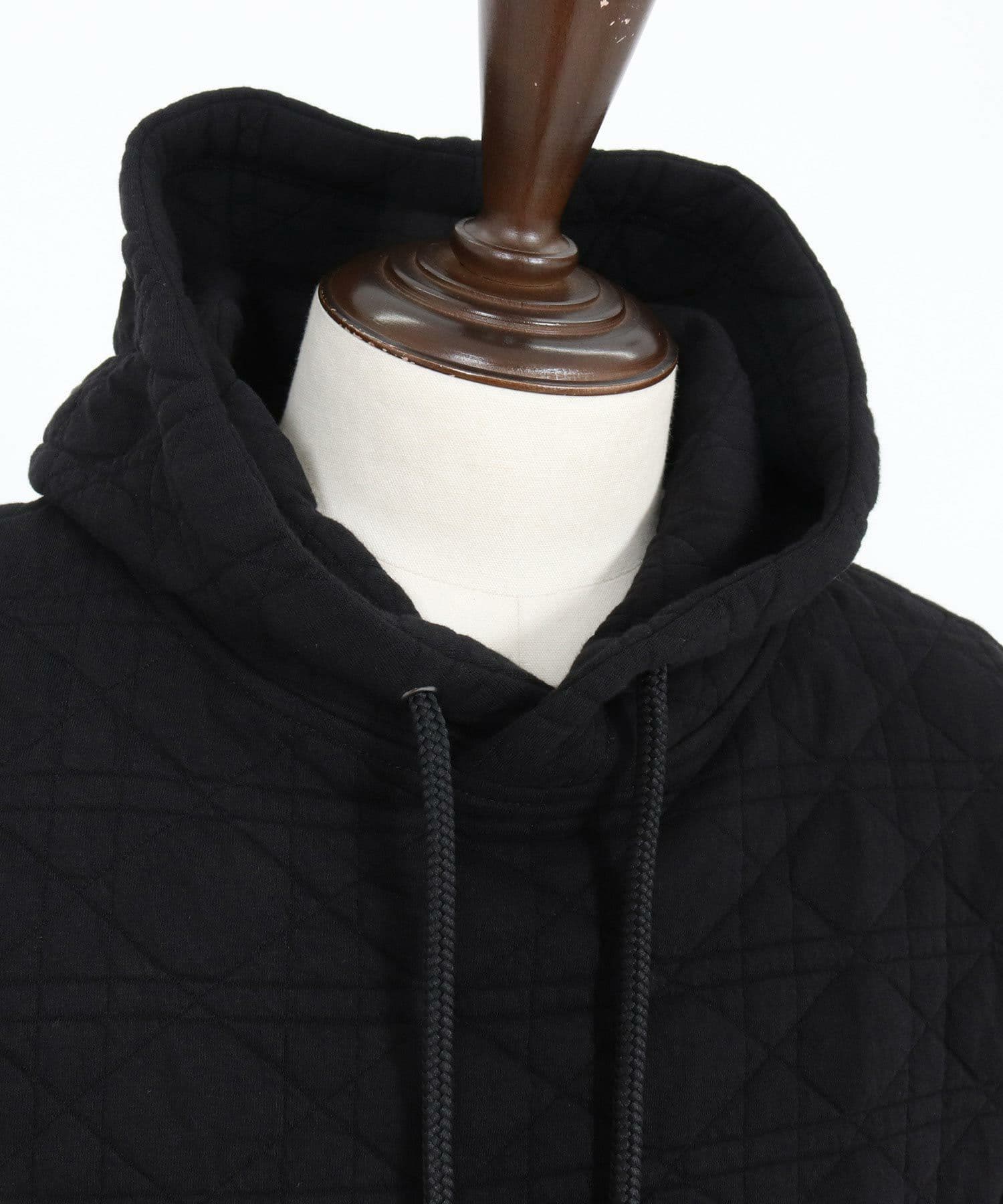 【Men's】キルティングサイドジップパーカー