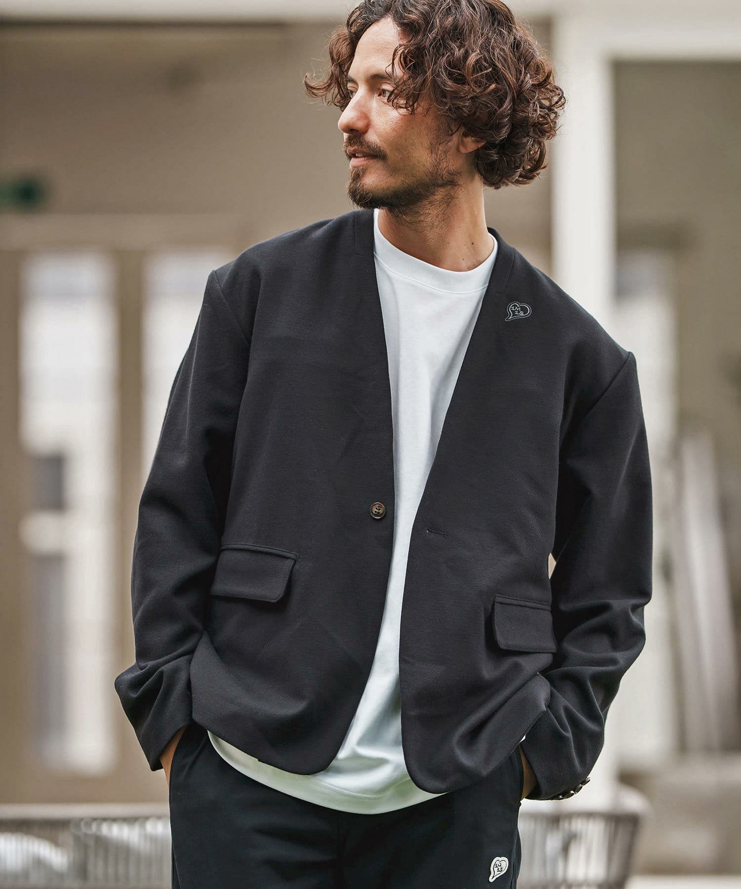 【Men's】ノーカラージャケット