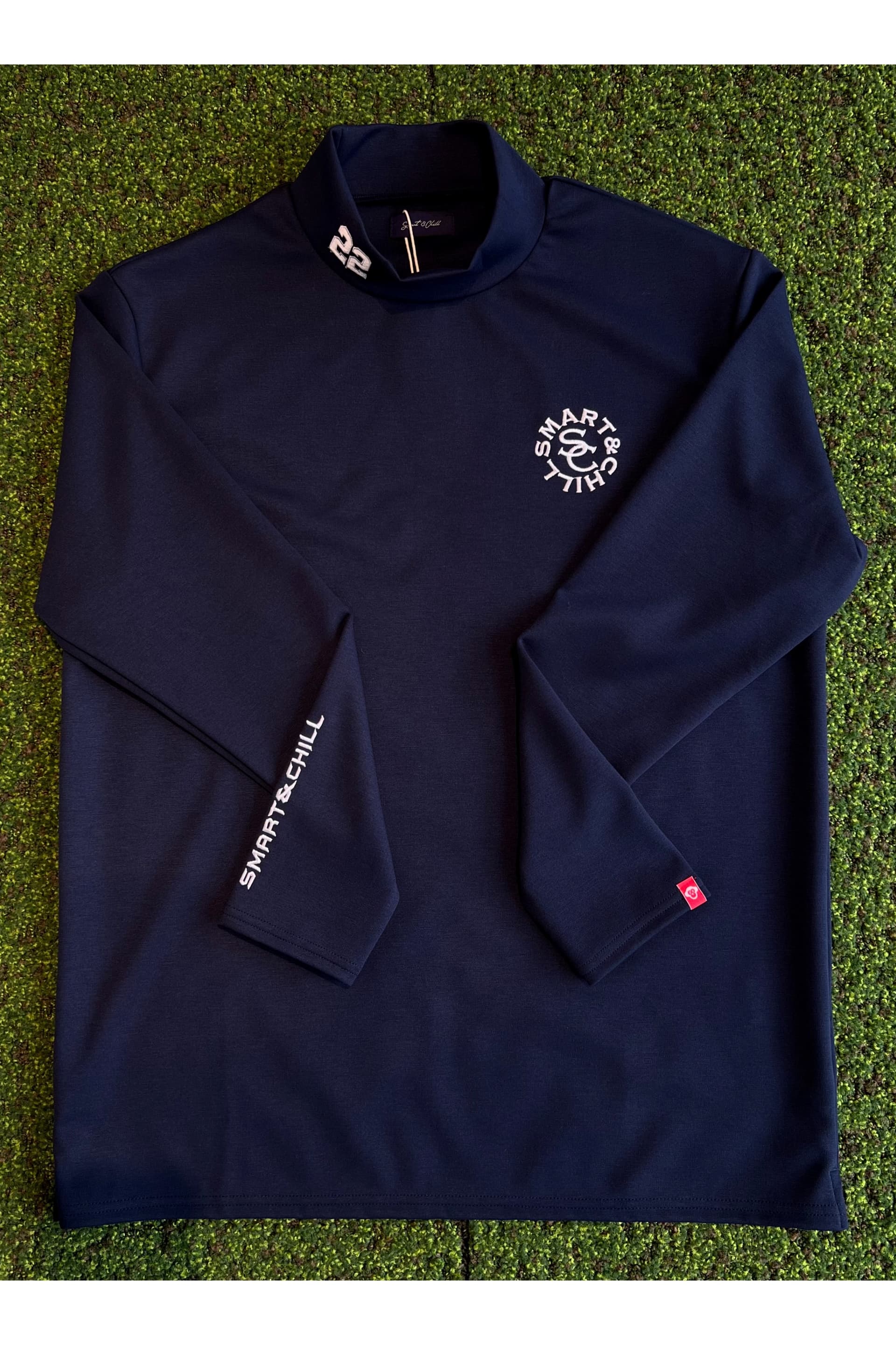 【Men's】モックネックロングスリーブ02