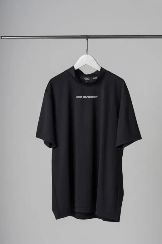 【Unisex】半袖 モックネック