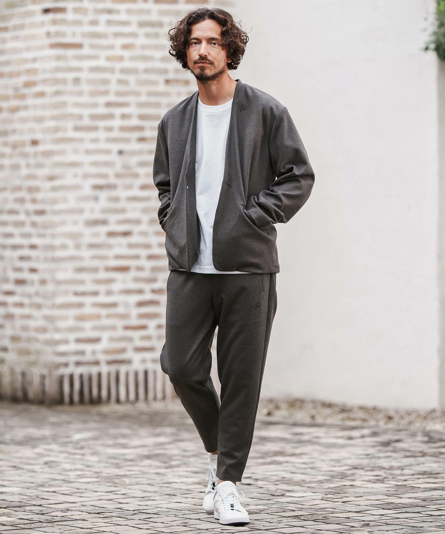 【Men's】ノーカラージャケット