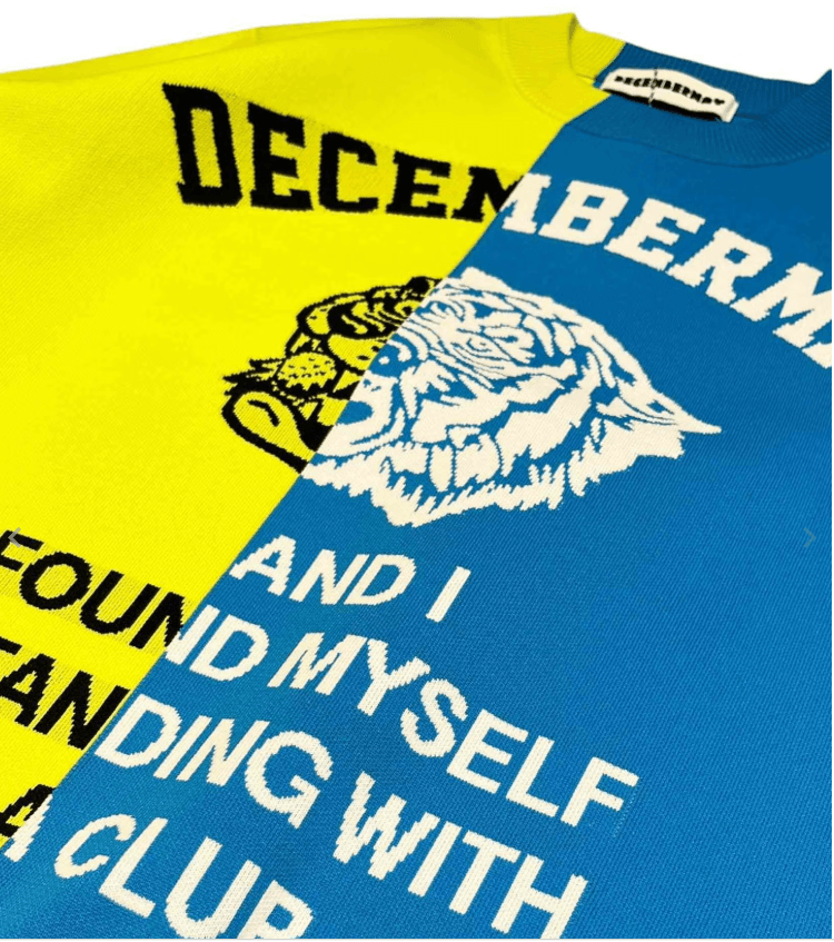 【Women's】バイカラーニット