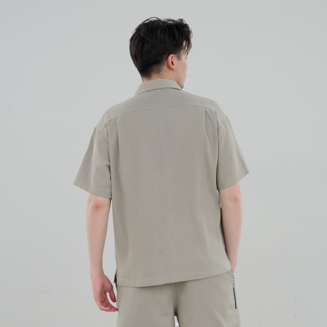 【Unisex】XW-SHIRTS(ワッフル・アロハシャツ)
