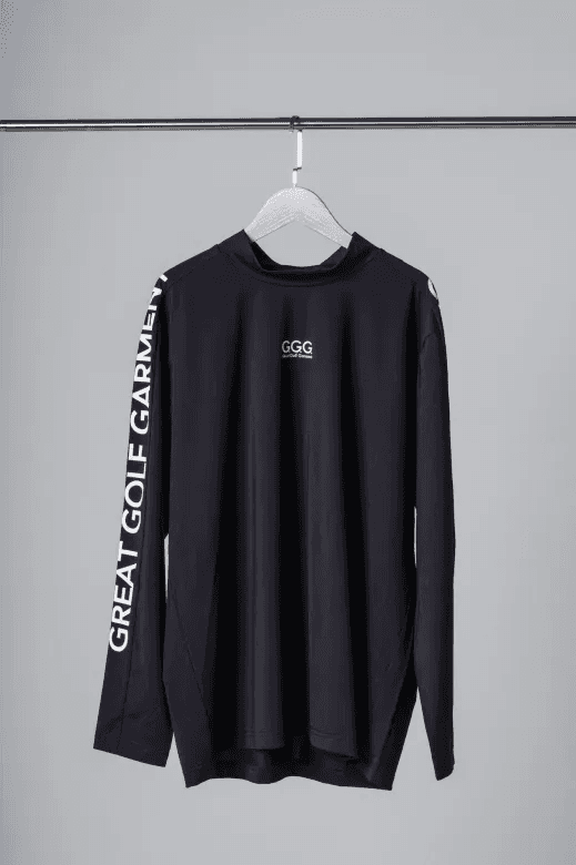 【Unisex】長袖モックネック