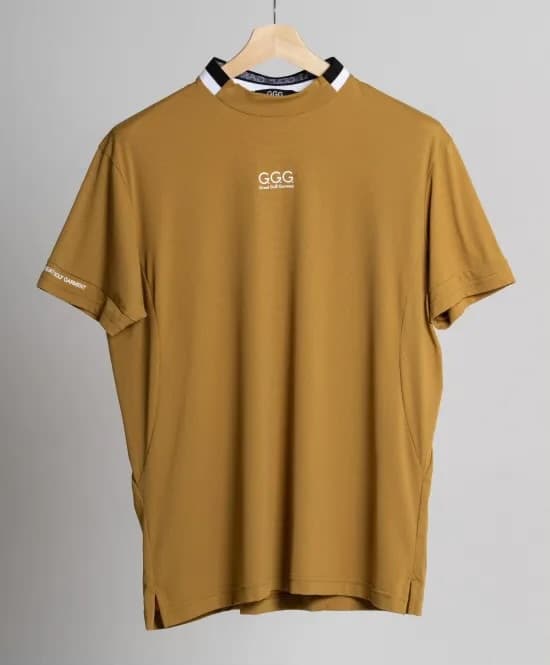 【Men's】オールメッシュモックネック