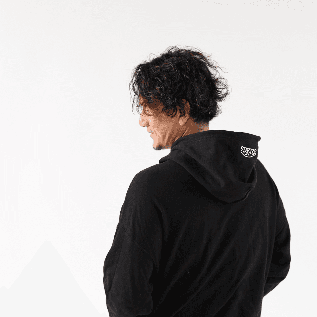 【Unisex】LOGO GREEN CAMOUFLAGE PARKA ”navy”