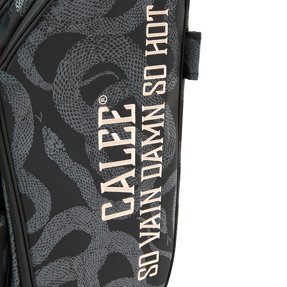 【Unisex】×OMNiX GOLF SNAKE PATTERN CADDIE BAG